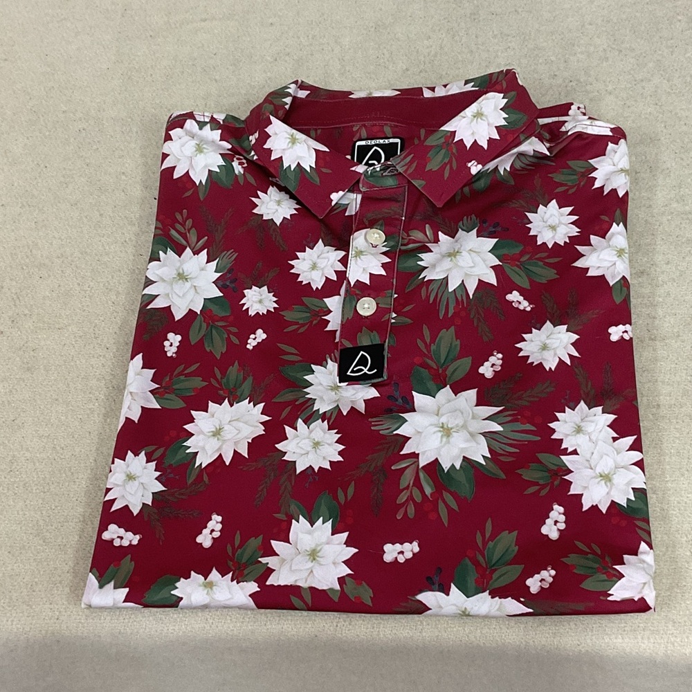 EUC Mens short sleeve Deolax polo shirt